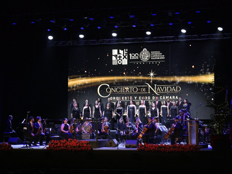 GALERÍA: Concierto de Navidad de la PUCV en imágenes