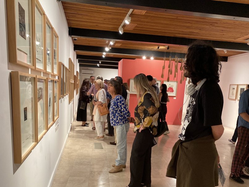 VIDEO: Inauguran exposición Sobremesa con Nemesio