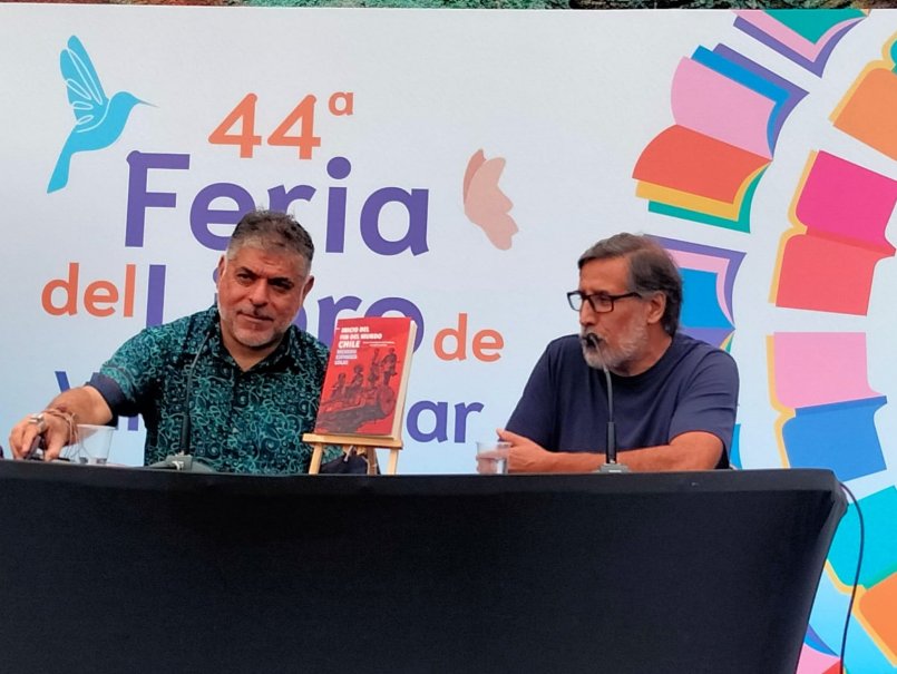 Académico del Instituto de Filosofía presentó libro en la Feria del Libro de Viña del Mar