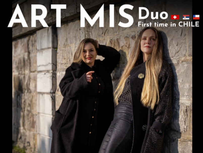 Dúo suizo Art’Mis ofrecerá concierto en Viña del Mar con repertorio lírico internacional