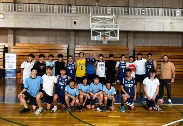 Comienzan clínicas deportivas con jornada de básquetbol en Viña del Mar