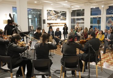 GALERÍA: Solistas de la Orquesta de Cámara PUCV brindaron concierto en encuentro CINDA