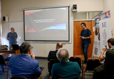 Conversatorio sobre fragilidad humana inaugura convenio entre postgrados del Instituto de Filosofía y Sanatorio Marítimo