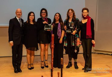 Colectivo de compositoras liderado por académica PUCV ganó premio internacional Classical Next Innovation Award 2019