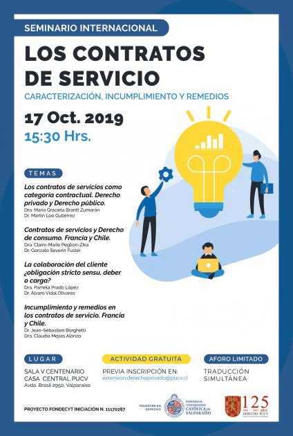 Seminario Internacional "Los Contratos de Servicio: Caracterización, incumplimiento y remedios"