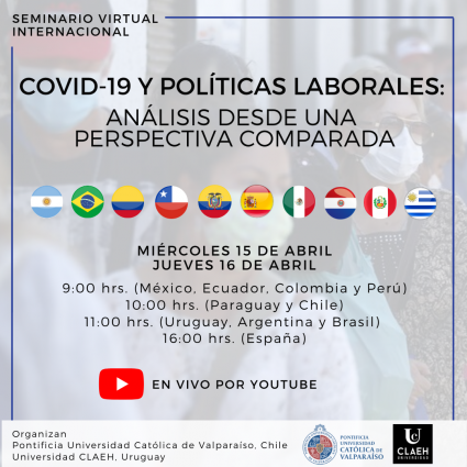 Seminario Internacional COVID-19 y Políticas Laborales: análisis desde una perspectiva comparada