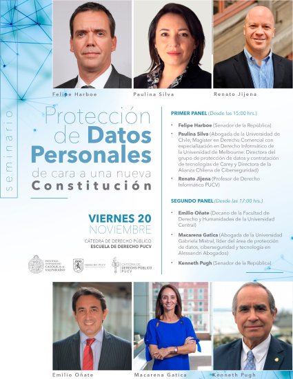 Seminario Protección de Datos Personales de cara a una nueva Constitución