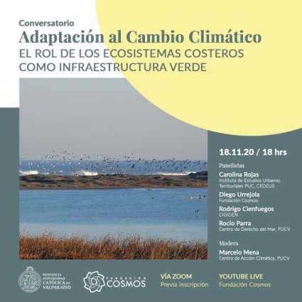 Conversatorio Adaptación al Cambio Climático: El rol de los ecosistemas costeros como infraestructura verde
