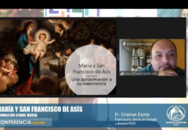 Académico de la Facultad Eclesiástica de Teología PUCV dictó conferencia "María y San Francisco de Asís"