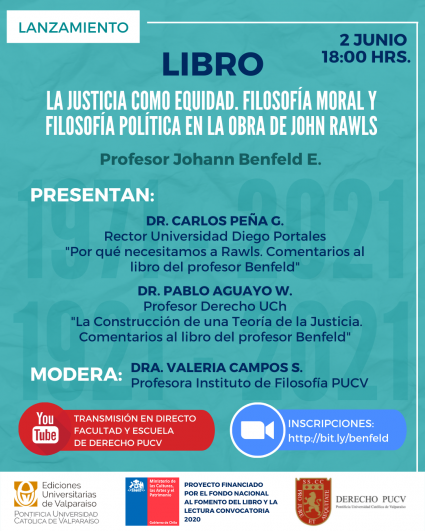 Lanzamiento del libro "La Justicia como Equidad. Filosofía Moral y Filosofía Política en la Obra de John Rawls"