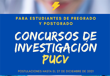 Dirección de Investigación PUCV cierra el año con tres concursos para estudiantes: Fotografía, Infografía y Desafíos 2021