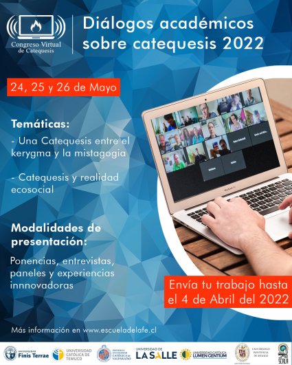 Publican bases del Congreso Virtual “Diálogos Académicos sobre Catequesis 2022”