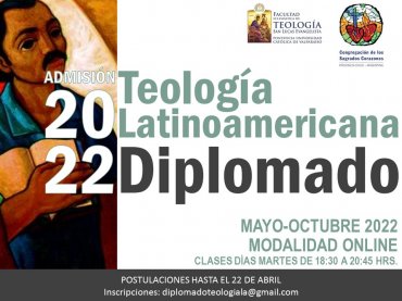 Abiertas inscripciones para el Diplomado en Teología Latinoamericana 2022