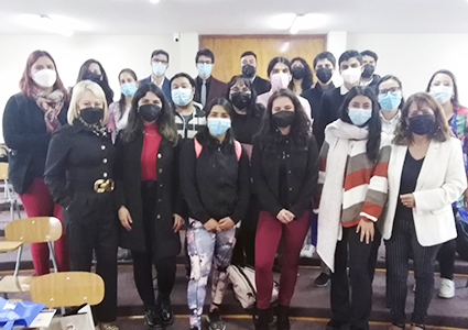 Bienvenida a profesores en formación en establecimientos educacionales del gran Valparaíso