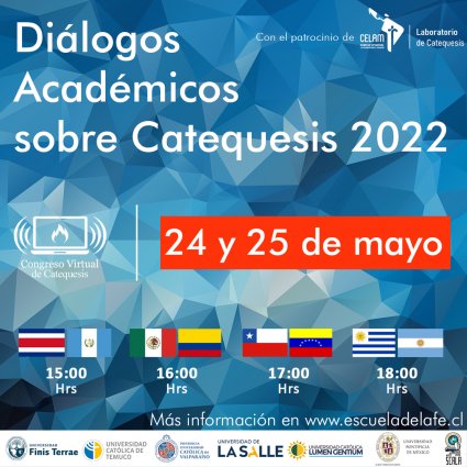 Prof. Ana María Formoso expondrá en el Congreso Virtual "Diálogos Académicos sobre Catequesis 2022"