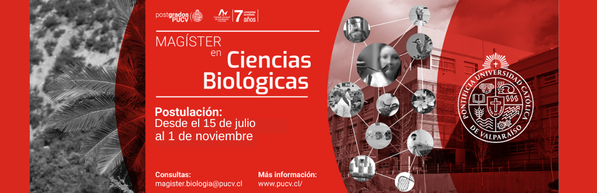 Magíster en Ciencias Biológicas