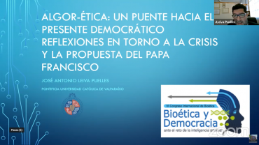 Prof. José Antonio Leiva participa en Congreso Internacional de Bioética y Democracia