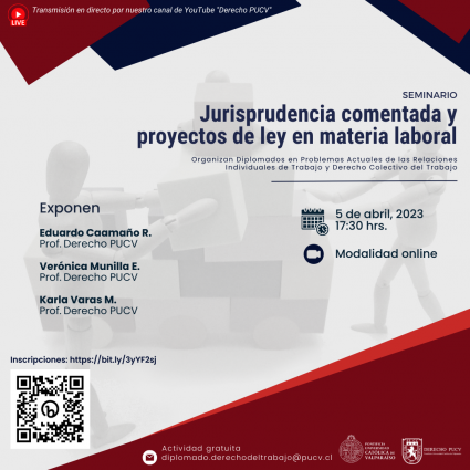 Seminario "Jurisprudencia comentada y proyectos de ley en materia laboral"