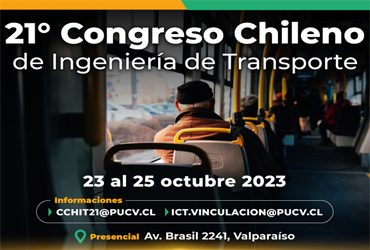 21° Congreso Chileno de Ingeniería de Transporte