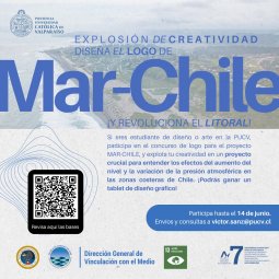 Revoluciona el litoral: Participa diseñando el logo de MAR-CHILE