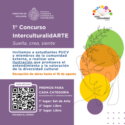 Dirección de Inclusión PUCV convoca a concurso de ilustración “InterculturalidArte: Sueña, crea, siente”