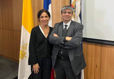 Profesora Soraya Amrani-Mekki visita la PUCV y dicta charla sobre la Corte de Casación Francesa