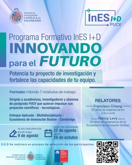 Convocatoria Programa Formativo InES I+D: Innovando para el Futuro