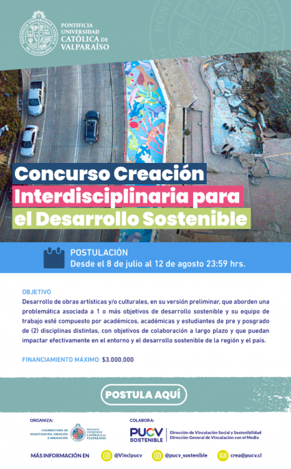 Concurso Creación Interdisciplinaria para el Desarrollo Sostenible