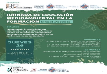 Jornada de Educación Medioambiental en la Formación Inicial Docente