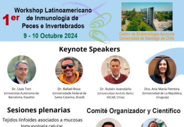 Primer workshop Latinoamericano de Inmunología de Peces e Invertebrados