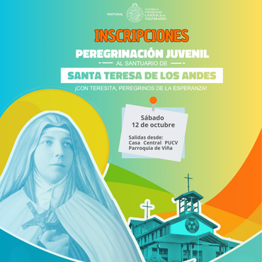 Inscripción Peregrinación al Santuario Sta. Teresa de Los Andes 2024