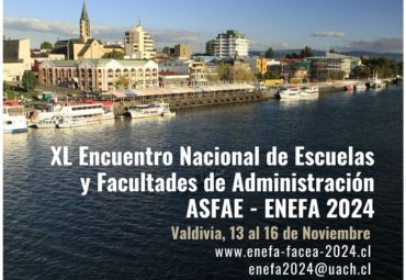 Valdivia será sede del XL Encuentro Nacional de Facultades de Economía y Administración