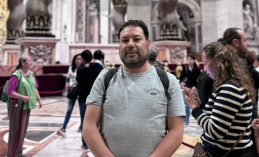 Profesor Rodrigo Arriagada participa del Jubileo de la Educación en Roma.