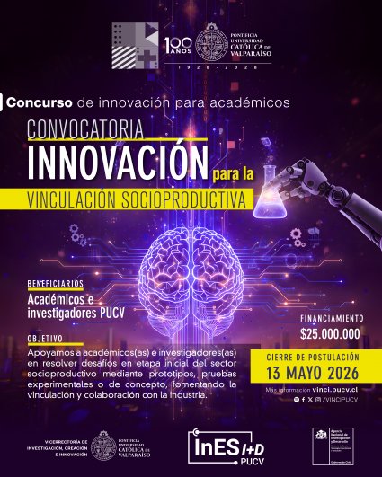 Convocatoria Innovación para la Vinculación Socioproductiva