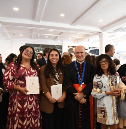 Visita Vaticana: Cardenal José de Mendonça en la PUCV