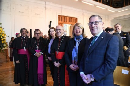 Visita Vaticana: Cardenal José de Mendonça en la PUCV